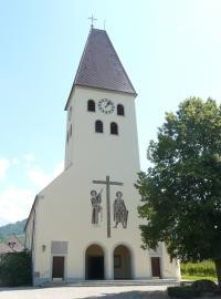 Blick auf die Kirche St. Konrad