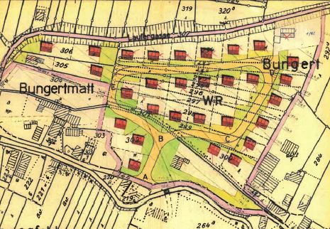 Bild Bebauungsplan Bungert